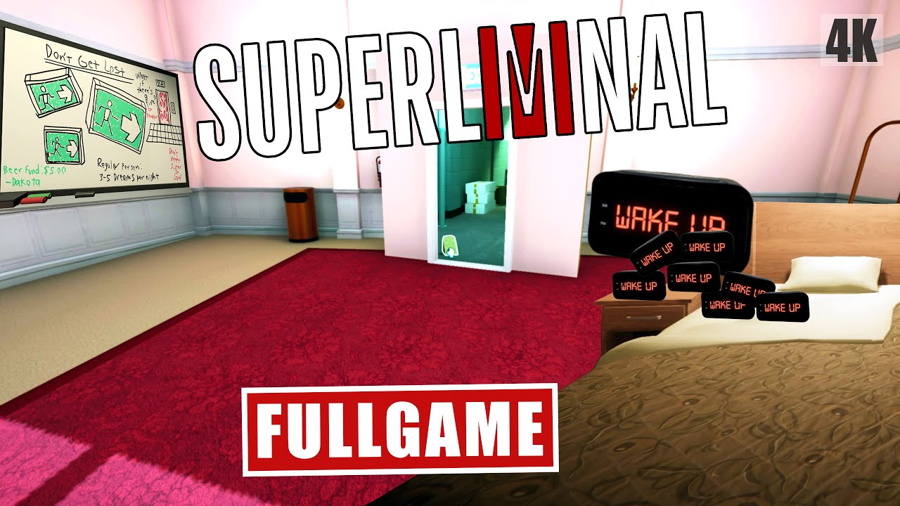 Superliminal Gameplay Walkthrough Fullgame 4k No Commentary Youtube