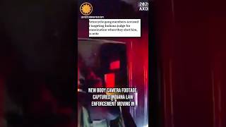 Bodycam footage shows arrests of suspects in Indiana judge's shooting #shorts