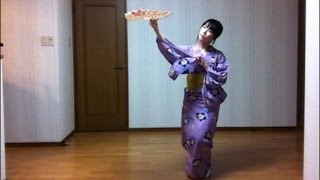 a Japanese Traditional Dance \