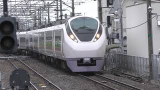 ときわ72号 E657系 K8編成 勝田駅入線