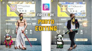 Picsart Free Fire Own I'd Poster Photo Editing | How to Do Free Fire Editing | PicsArt Tutorial