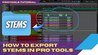 How To Export Multiple Tracks At The Same Time In Pro Tools