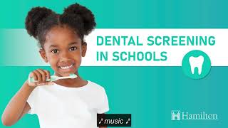 School Dental Screening in Hamilton