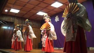 東新町 氷川神社 浦安の舞【上手】  2015/09/13(日)(12:36)