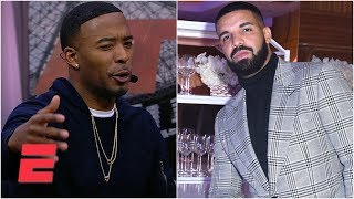 Andrew Hawkins once got tossed from a Super Bowl party with Drake | Mina \u0026 Dianna LIVE! From Atlanta