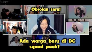 OBROLAN SQUAD PAOK DAN ADA WARGA BARU DI DC | PART 1 - BTR RYZEN