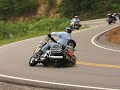 Why do motorcycle riders keep running off the road?  Is it age?