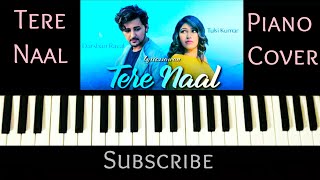 Tere naal piano tutorial |🅟🅘🅐🅝🅞 Ringtone|Tulsi Kumar|Darshan Raval |# 𝗔𝗡𝗜𝗦𝗛