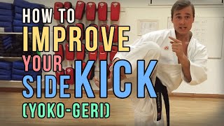 Amazing SIDE KICK Exercise (Yoko Geri) by Jesse Enkamp