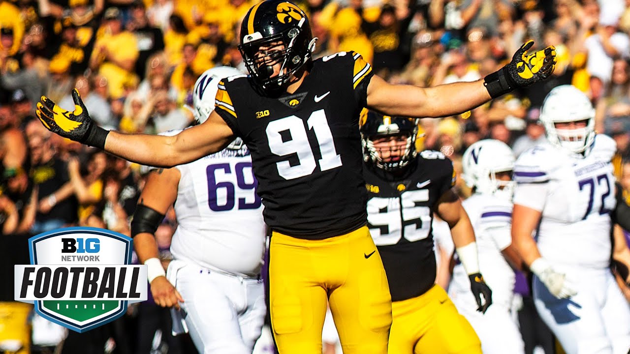 Career Highlights: Iowa DL Lukas Van Ness | Iowa Football | 2023 NFL ...