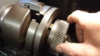 Restoring a damaged 6inch rotary table.