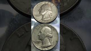 Top 1965 Most Expensive Washington quarter Error #quarter#coins#money#rarecoins#collections