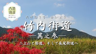 【古道逍遥／竹内街道 第三章〈完結版〉（全三章）】～二上山と筋道、そして長尾街道へ～EQV-CAMPで往く消えゆく街道