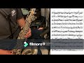 max ionata tenor sax solo transcription the end of love affair【サックス奏者マックス・イオナータのソロを耳コピ！】