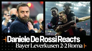 "WE WERE SO CLOSE!" 🫠 | Daniele De Rossi | Bayer Leverkusen 2-2 Roma | UEFA Europa League