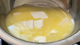 איך להכין חמאה מזוקקת - סמנה \  גי