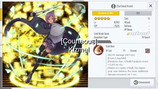 【SAOIF】[Courteous] Kizmel (Slash | All Foes) Skill Animation