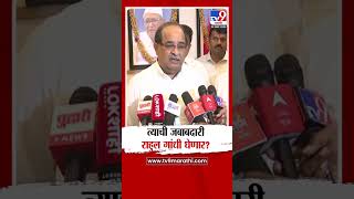 Radhakrishna Vikhe Patil | बीड, परभणी प्रकरणाबाबत जबाबदारी Rahul Gandhi घेणार ?-राधाकृष्ण विखे पाटील