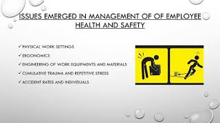 Maintenance Of Manpower Part - I (Health and Safety)