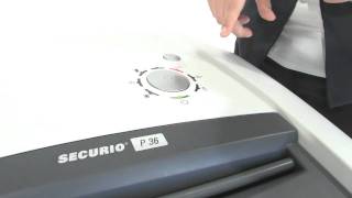 HSM Securio P36c Cross-Cut Shredder