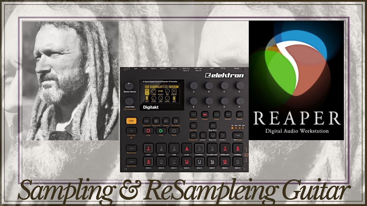 Digitakt Jam Sampling Resampleing Guitar Youtube