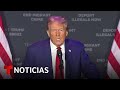 Trump habla de migrantes 