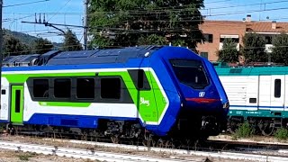 Un pomeriggio estivo di treni di ogni tipo tra TERNI e FOLIGNO