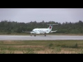 beechcraft 1900d windy landing