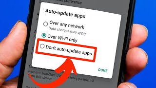 How to Turn OFF Auto Update Apps in PlayStore /  Disable / Stop Auto Update Play Store /android apps