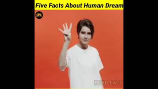 Five Amazing Facts About Human Dream #shorts #readfact #youtubeshorts