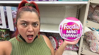HUNTING FOR FOODIES MINI BRANDS AT TARGET *NEW FIDGET FINDS*