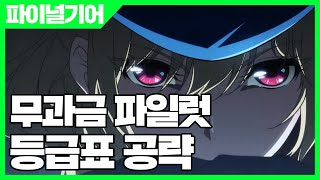 파이널기어 무과금 파일럿 등급표 공략 [사키엘TV]