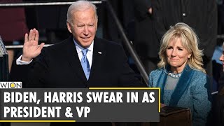 U.S: Joe Biden, Kamala Harris takes oath as the President & the Vice President