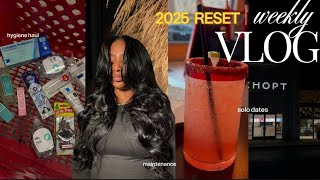 2025 NEW YEAR RESET VLOG | target run +  hygiene haul, new camera??, hair appt