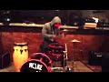 tony royster jr the reaktion drums setup at new amsterdam cafe vancouver bc