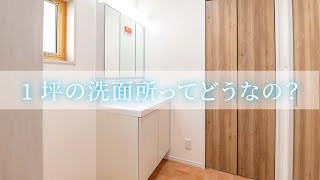 新築 【 ルームツアー 】 | 1坪の 洗面所 ！【 パントリー のある家 】＃Shorts