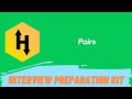 HackerRank Pairs problem solution in Python programming language | Interview Preparation Kit