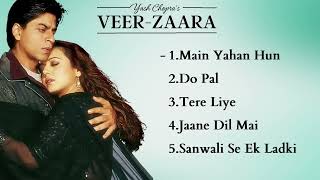 Veer Zaara Movies All Songs   Shahrukh Khan   Preity Zinta   HINDI MOVIE SONGS