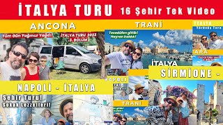 Karavan ile İtalya Gezisi - Adriyatik Sahilleri - 16 Şehir -Tek Video