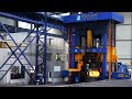 iraeta s large hydraulic press in operation.