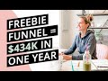 The One Freebie Sales Funnel That Made Me $434K in One Year!