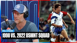 1990 USMNT compared to 2022 with author Adam Elder, USWNT WC Draw preview | SOTU