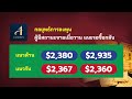 เกาะติดทิศทางราคาทองคำวันนี้ 17 พ.ค.67 พูดคุยกับ คุณพีระพงศ์ วิริยะนุเคราะห์ บจ.ออสสิริส