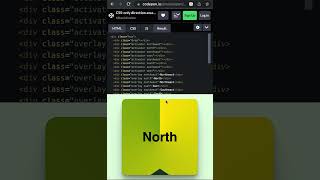 CSS direction-aware hover effect