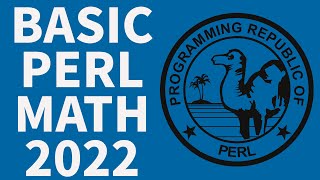 Perl Programming - Basic Perl Math Arithmetic Operators 2022