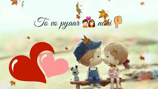 I Love you Pagal Romantic love Dialogue  WhatsApp status video