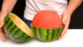 10 Amazing Watermelon LifeHacks!!