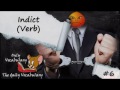 (Hindi) Indict meaning  #6 {GRE, CAT, GMAT, CSAT, UPSC, SSC, Banking}