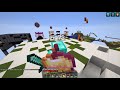 Minecraft Bedwars but I can transform any item in the game