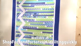 How To Make the Stitch and Slice Zigzag Quilt